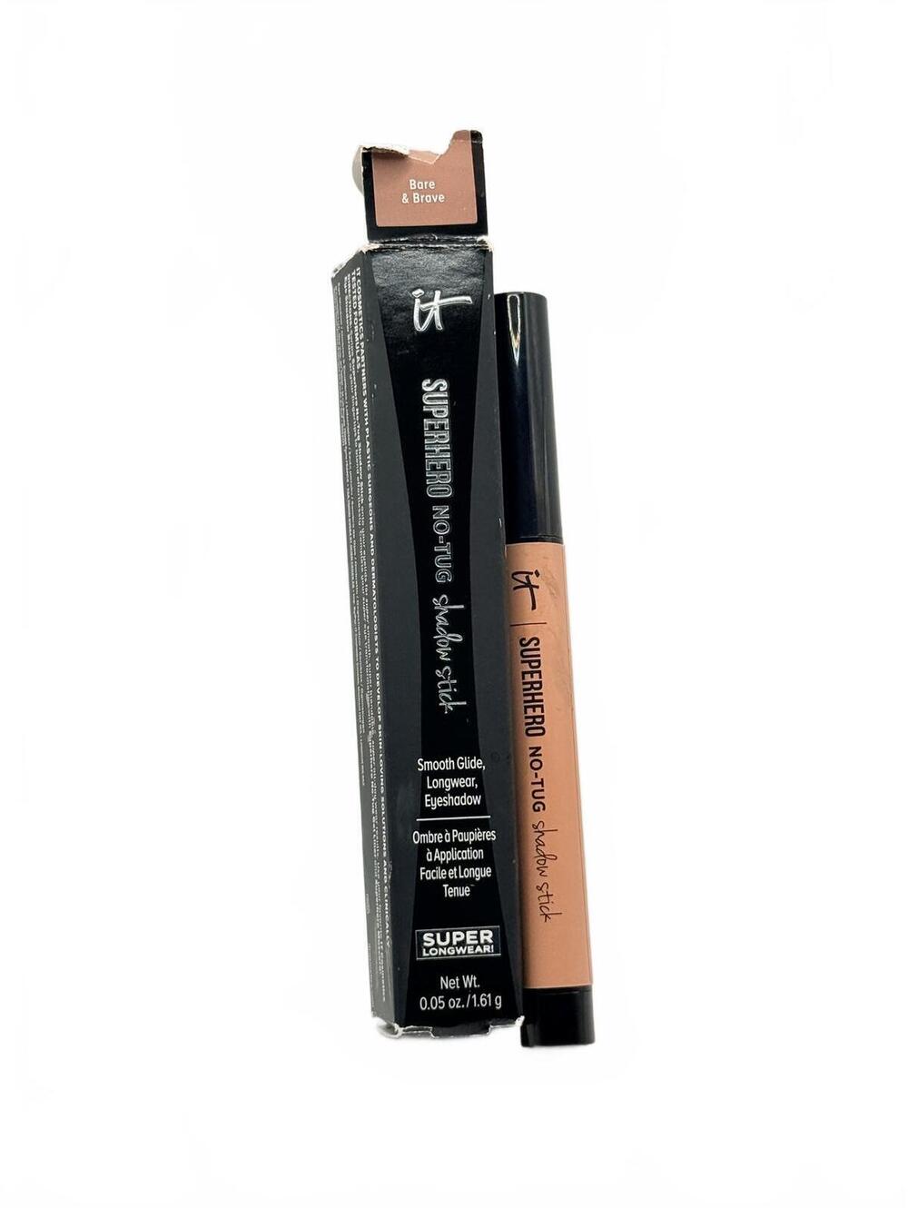 IT Cosmetics Superhero No-Tug Longwear Eyeshadow Stick Bare & Brave